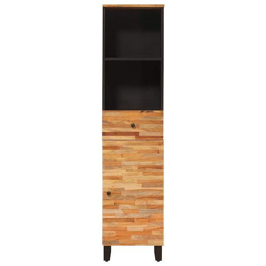vidaXL Coloană de Baie de Pardoseală M38xA33xÎ160cm Stejar