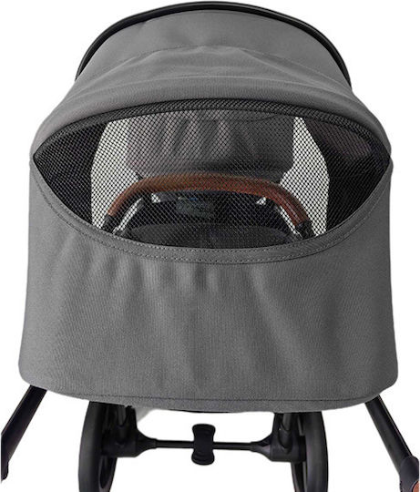 Kikka Boo GO2 Adjustable Double Stroller Suitable for Newborn Black (+i trail)