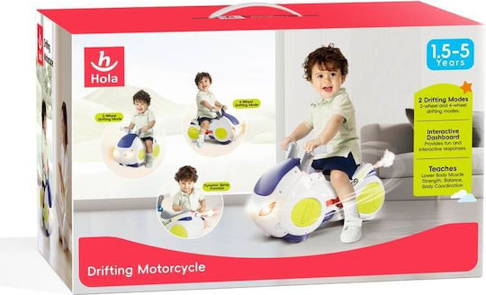 Hola Toys Ride On with Sounds White