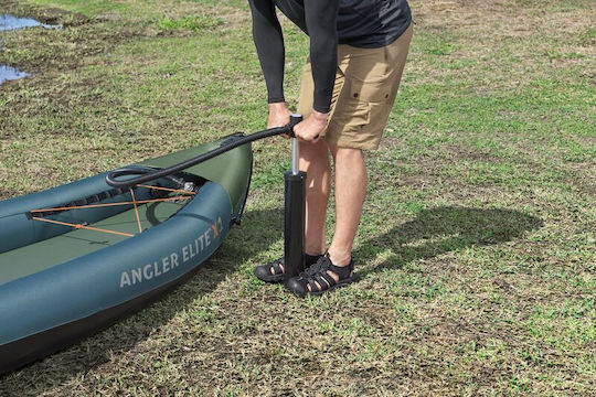 Bestway Hydroforce Angler Elite X1 Sit in Fishing Kayak 1 Person Blue 65197