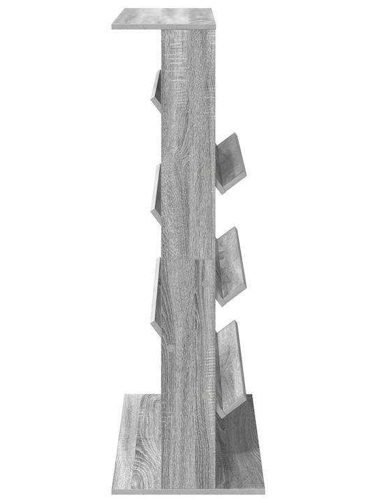 vidaXL Zeitschriftenständer Gray 70x41x126cm 1Stück