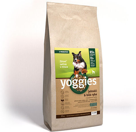 Dry Dog Food Lamb Milk White Fish & Probiotics Cold Pressed Yoggies Mini 5 Kg