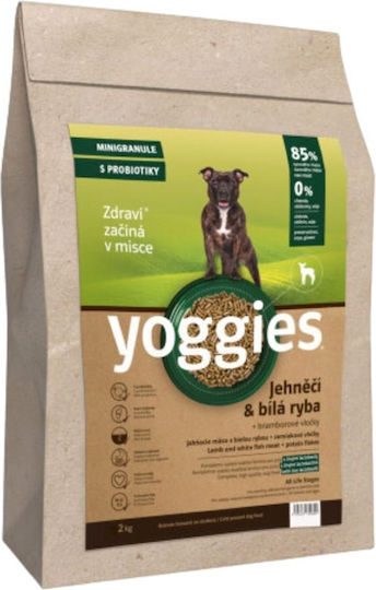 Dry Dog Food Lamb Milk White Fish & Probiotics Cold Pressed Yoggies Mini 2 Kg