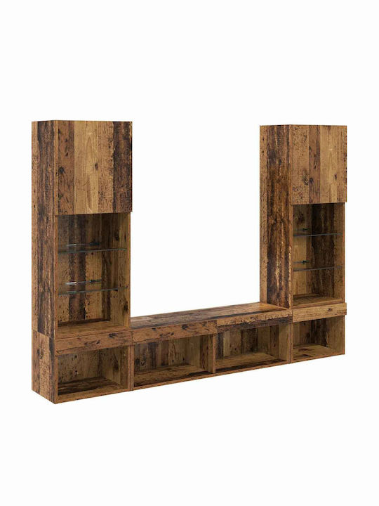 Wohnzimmer TV-Einheit Coffee mit Beleuchtung L40.5xB30xH102cm