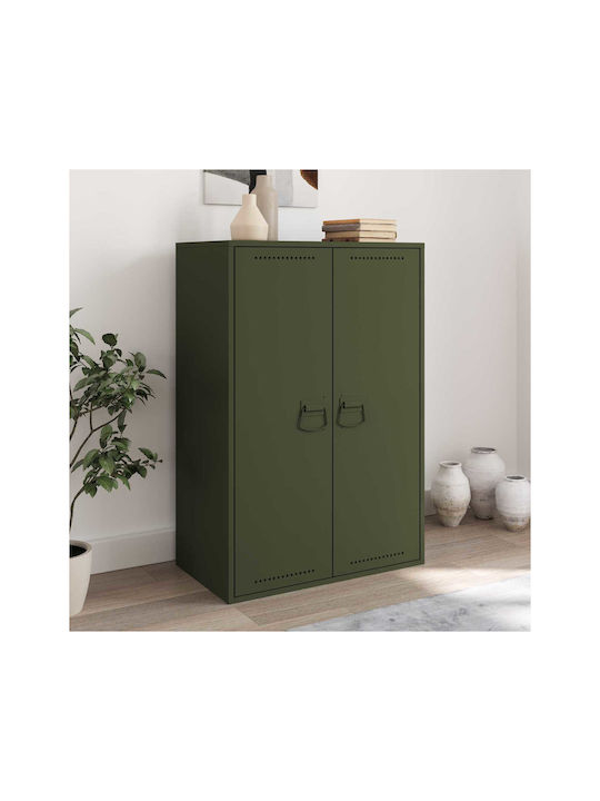 vidaXL Knob Furniture made of Metallic Green 879439 12pcs
