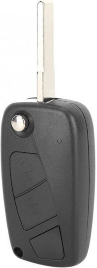 Husă Cheie Auto Compatibilă Fiat Punto Ducato Stilo Panda Doblo Bravo 2 Butoane