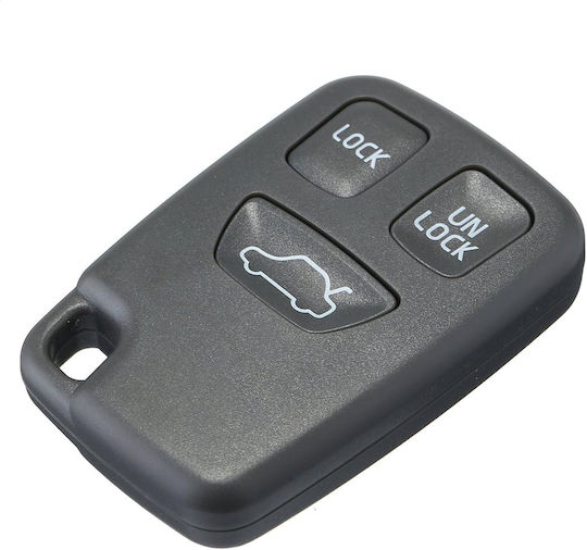 Husă Cheie Auto 3 Butoane Volvo S40 V40 S70 C70 V70 XC70 XC90 S60 S80 S90 V70 V90