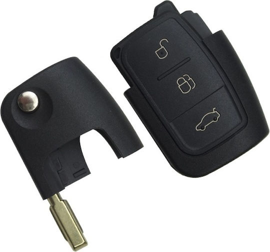 Kompatible Autoschlüssel Schutzhülle Für Ford Focus Fiesta Mondeo 4d60 433mhz Fo21 3 Tasten