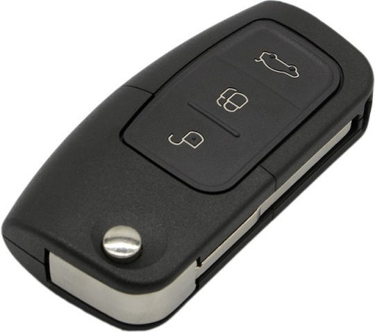 Kompatible Autoschlüssel Schutzhülle Für Ford Focus Fiesta Mondeo 4d60 433mhz Fo21 3 Tasten