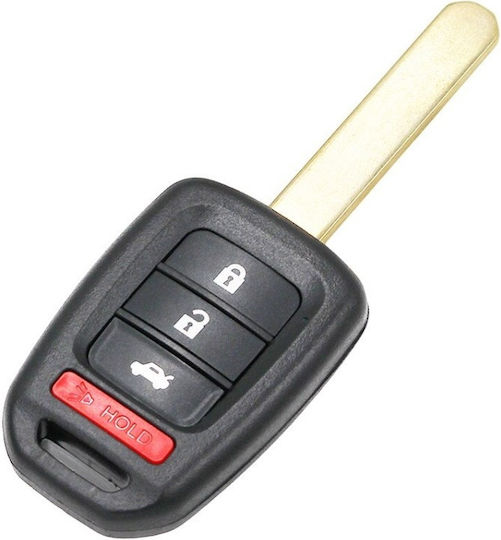 Autoschlüssel Schutzhülle Kompatibilität Honda Accord Civic CR-V Pilot Fit 4 Tasten
