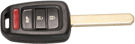 Autoschlüssel Schutzhülle Kompatibilität Honda Accord Civic CR-V Pilot Fit 4 Tasten