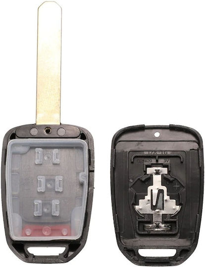 Autoschlüssel Schutzhülle Kompatibilität Honda Accord Civic CR-V Pilot Fit 4 Tasten