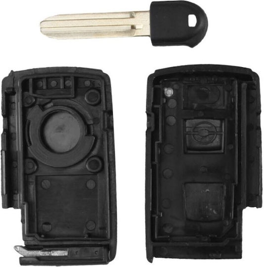 Husă Pentru Chei Auto Toyota 2 Butoane Compatibilă Cu Modelele Corolla Prius Camry Rav4