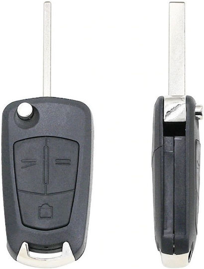 Husă Pentru Chei Auto Compatibilă Opel Astra Vectra Signum Corsa Meriva Tigra 3 Butoane