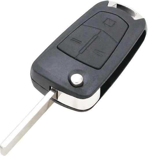 Husă Pentru Chei Auto Compatibilă Opel Astra Vectra Signum Corsa Meriva Tigra 3 Butoane
