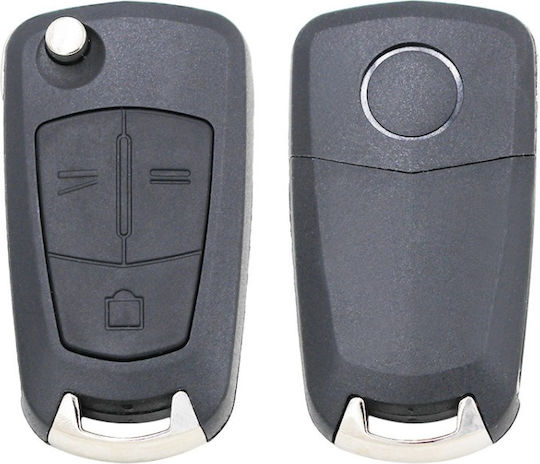 Husă Pentru Chei Auto Compatibilă Opel Astra Vectra Signum Corsa Meriva Tigra 3 Butoane