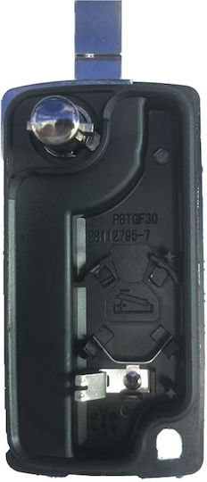 Husă Pentru Chei Auto Compatibilă Peugeot Citroen 207 307 407 C2 C3 C4 C5 C6 C8 3 Butoane Va2 Ce0536
