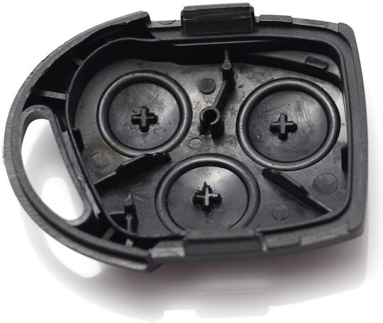 Car Key Cover Case 3 Buttons Battery Holder Ford Mondeo Compatible 2001 2007 Models