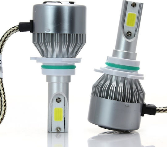 Lămpi Autoturismului HB4-9006 / HB3 LED 6500K Alb rece 12-24V / 32V 36W 2buc
