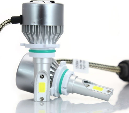Lămpi Autoturismului HB4-9006 / HB3 LED 6500K Alb rece 12-24V / 32V 36W 2buc