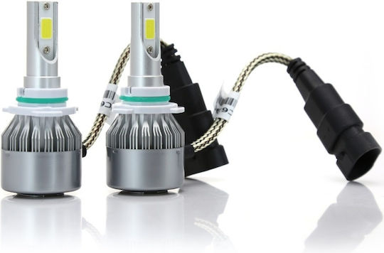 Lămpi Autoturismului HB4-9006 / HB3 LED 6500K Alb rece 12-24V / 32V 36W 2buc