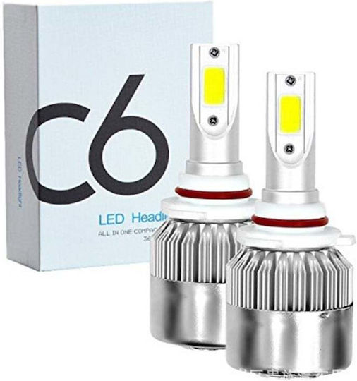 Lămpi Autoturismului HB4-9006 / HB3 LED 6500K Alb rece 12-24V / 32V 36W 2buc