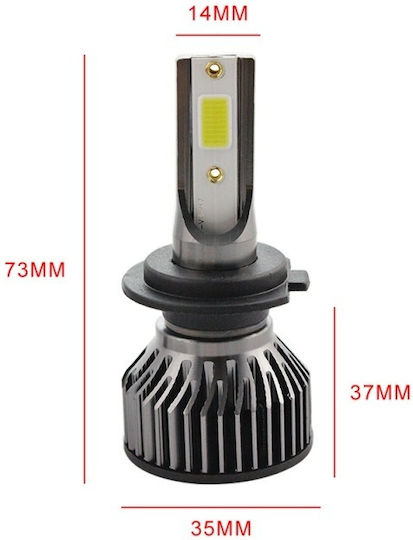 Lămpi Autoturismului H7 Canbus LED 6500K Alb rece 12-24V / 36V 40W 2buc