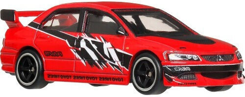 Hot Wheels Premium Fast And Furious Car Mitsubishi Lancer 1:64 for Ages 3+