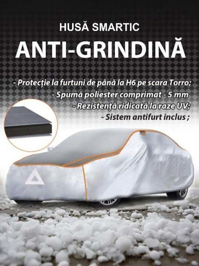 Smartic Acoperă pentru Mașină 530x175x120cm pentru grindină Impermeabila XLarge