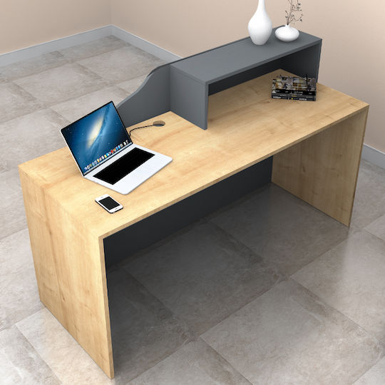 Megapap Office Reception L160xW60xH100cm