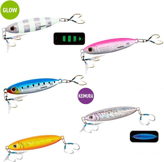 Πλάνος Shimano Butterfly Flat Light 6,6 Εκ 40 Γρ Iwashi