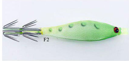 Yamashita L Oppai Sutte 7-2 Squid Jigs Fluorescent 7cm Zk11