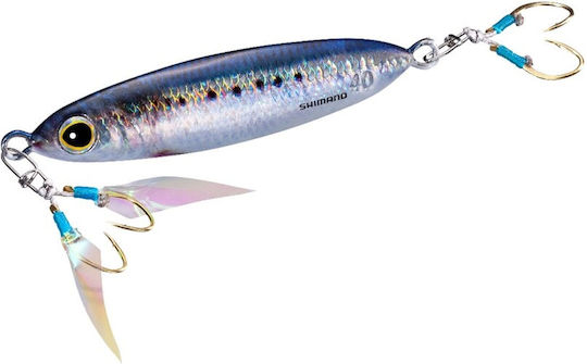 Shimano Butterfly Flach Leuchtend 5,8 cm 30 g Zebra Künstliche Köder