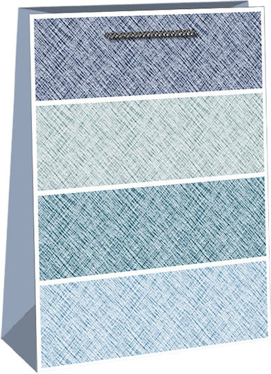 Justnote Papier Tasche für Geschenke Braun 14x6x11cm.