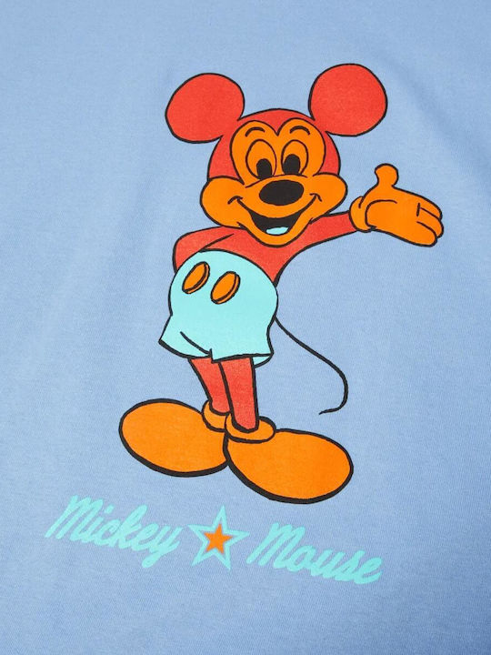 Mickey Mouse Greetings Тениска Digital Violet