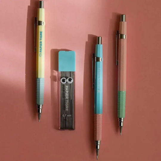 Papier Tigre Μηχανικό Μολύβι Pink Green 0.7mm