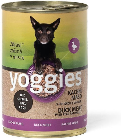 Single Protein Dog Can Duck Pear & Millet Yoggies 800 G