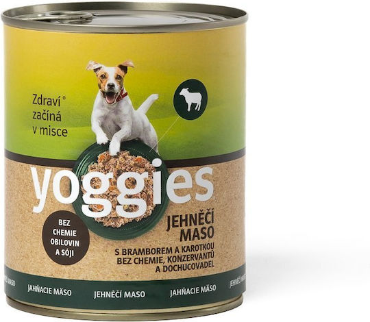 Single Protein Wet Dog Food Lamb Potato & Carrot Yoggies 800 G