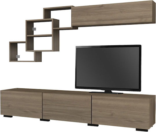 Wohnzimmer TV-Einheit Free Walnut L210xB35xH38cm