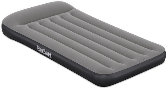 Bestway Inflatable Sleep Mattress Single with Integrated Pump 188x99x30cm Gray