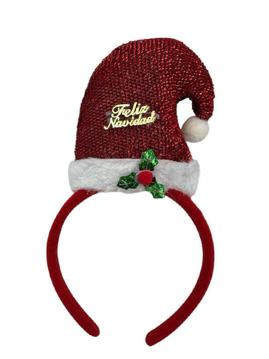 Christmas Headband Red Hat 20 Cm