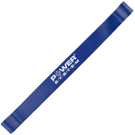 Power System Power System Resistance Band Mini Loop Hard Blue 0.6m