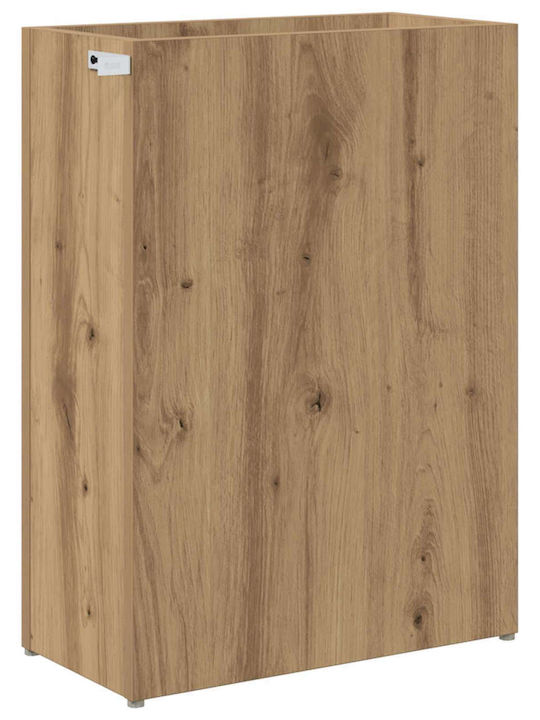 vidaXL Параван за чадъри Дърво Кафяв 40x20x55.5см 1бр