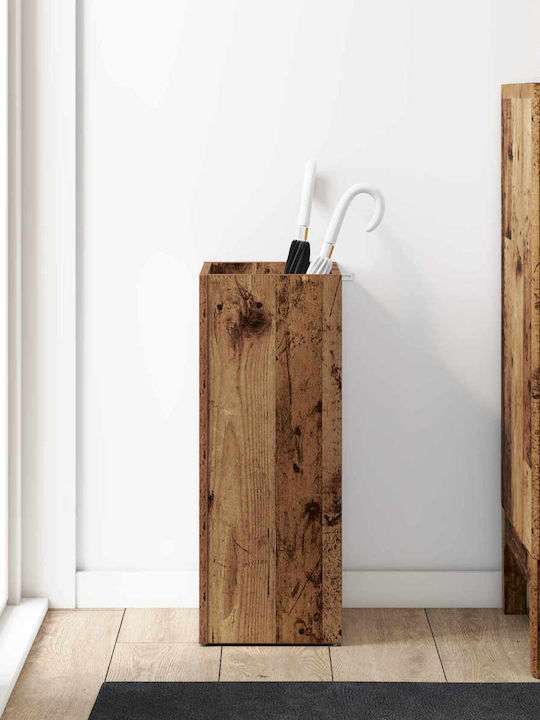 vidaXL Regenschirmständer Hölzernes Braun 25x24.5x64cm 1Stück