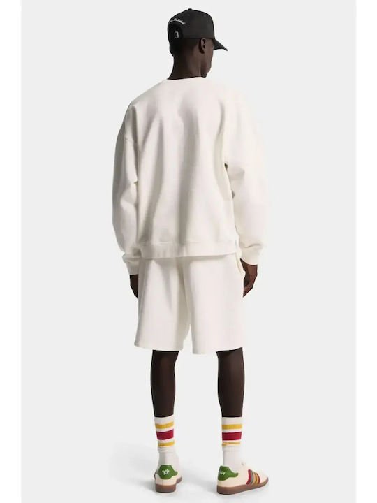 Dsquared2 Șort Sportiv pentru Bărbați White