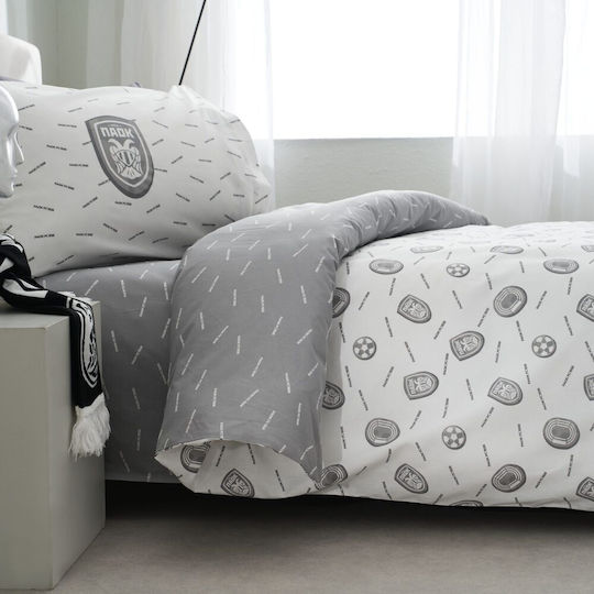 Vesta Home Комплект Детски Плик за Завивка Единичен с Калъфка Grey, White 170x240бр