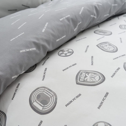 Vesta Home Комплект Детски Плик за Завивка Единичен с Калъфка Grey, White 170x240бр