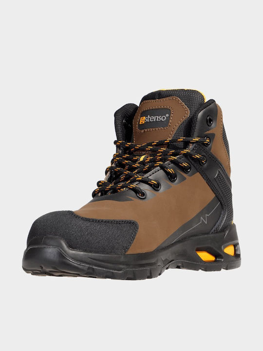 Stenso Ruler Waterproof Boots Work Brown with Certification FO ,SR