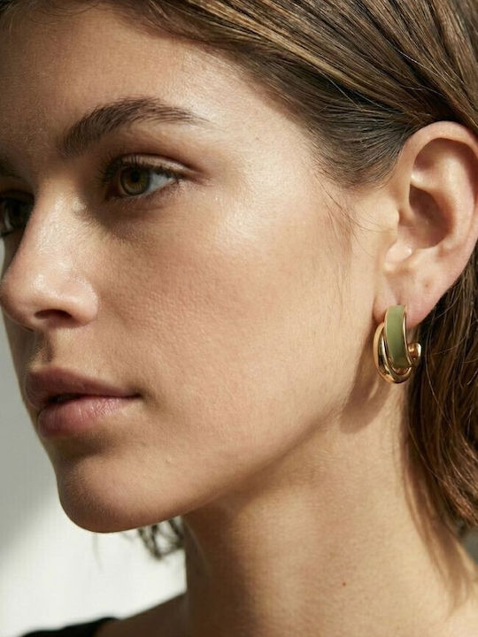 Olive Set Cercei din Retina Olive Set Cercei din Retina