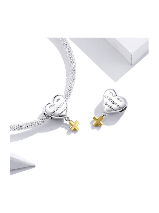 Daskalakis Charm in Gold Plated Silver